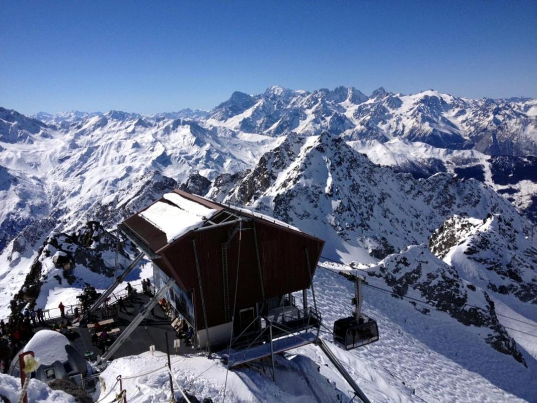 Cosy Studio For 4 Near Ski Lift, Melezes K22 Veysonnaz Exterior foto